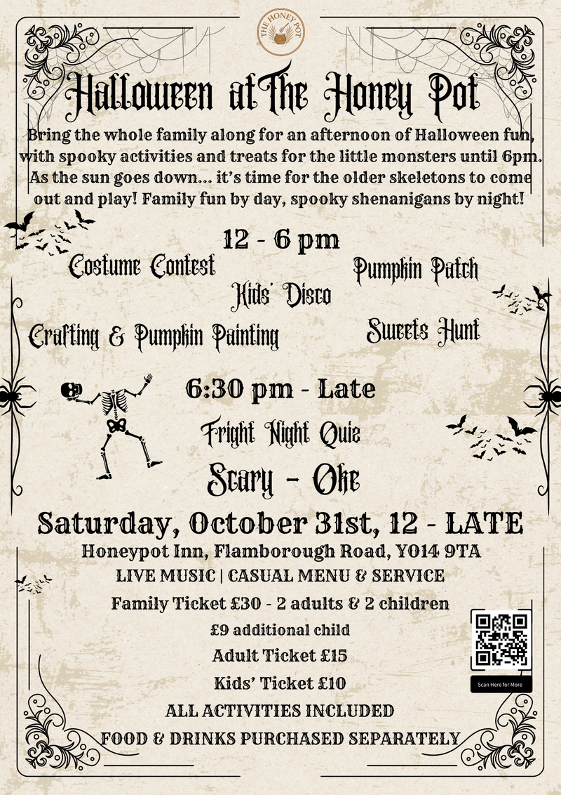 Halloween at The Honey Pot